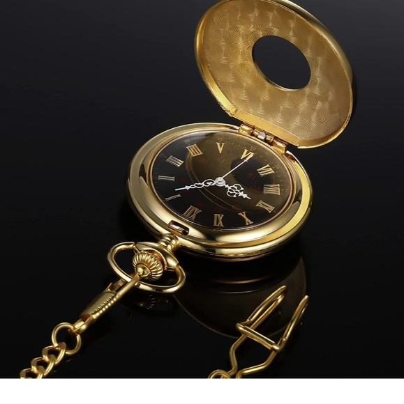 Beautiful new Roman numeral pocket watch - Picture 4 of 5